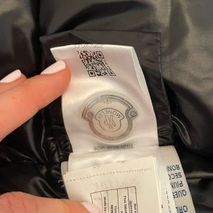 Moncler puffer coat. Size 0